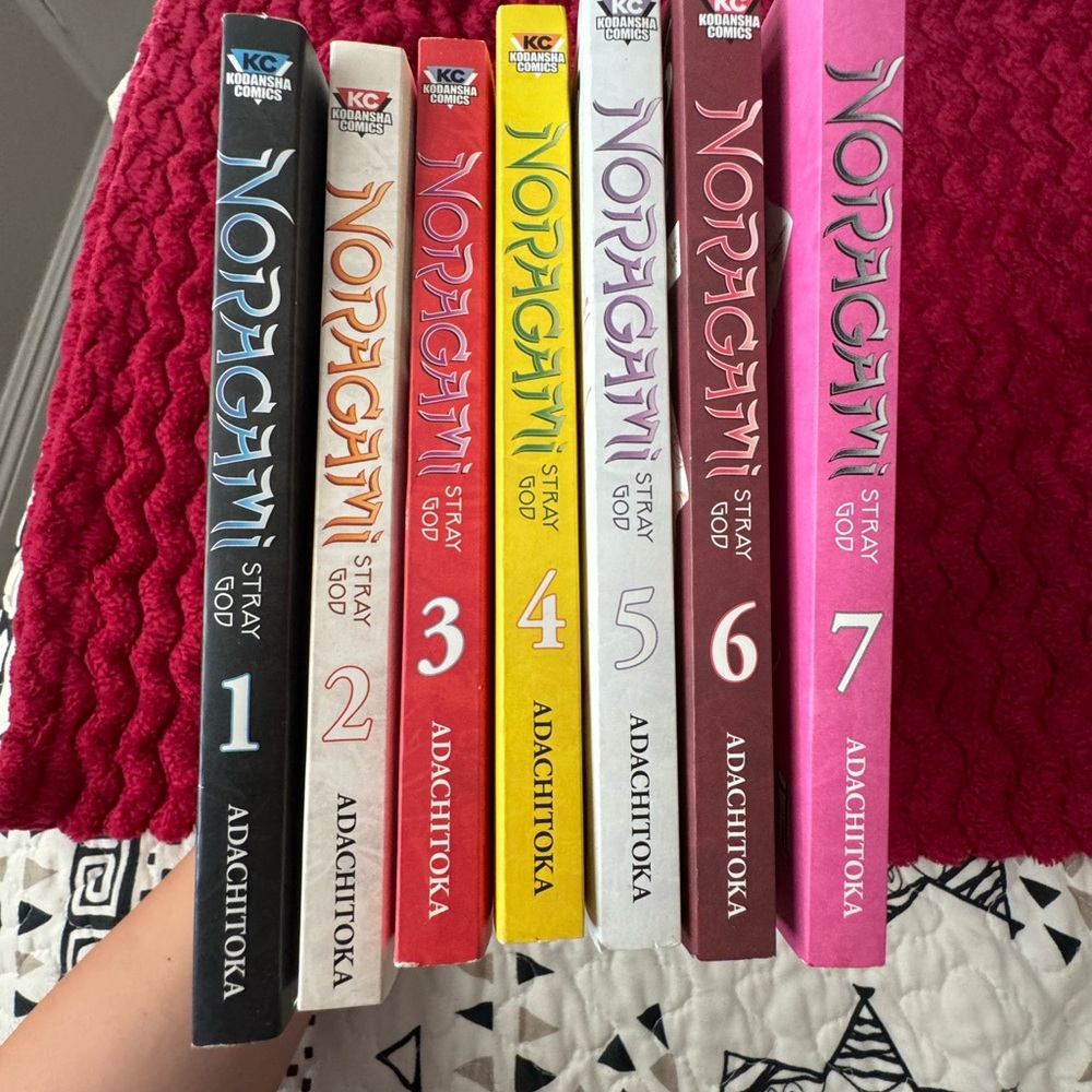 Noragami Manga Volumes 1-7